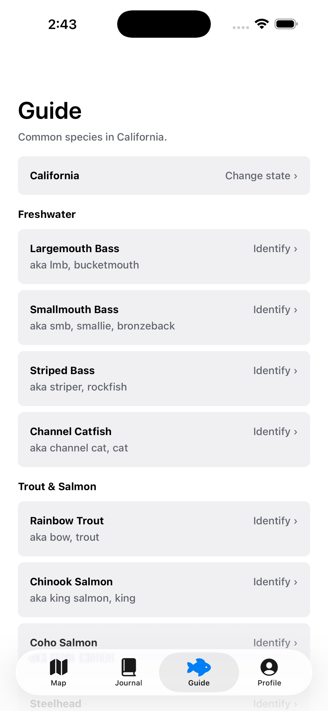 BiteMap - Fishing Hotspots screenshot 2