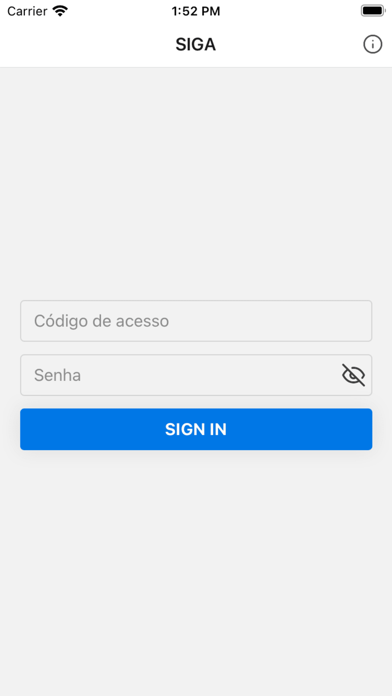 SIGA Motorista screenshot