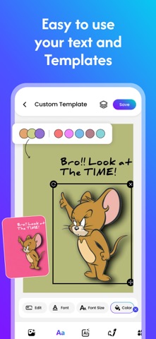 AI Canvas Certificate Maker iPhone screenshot