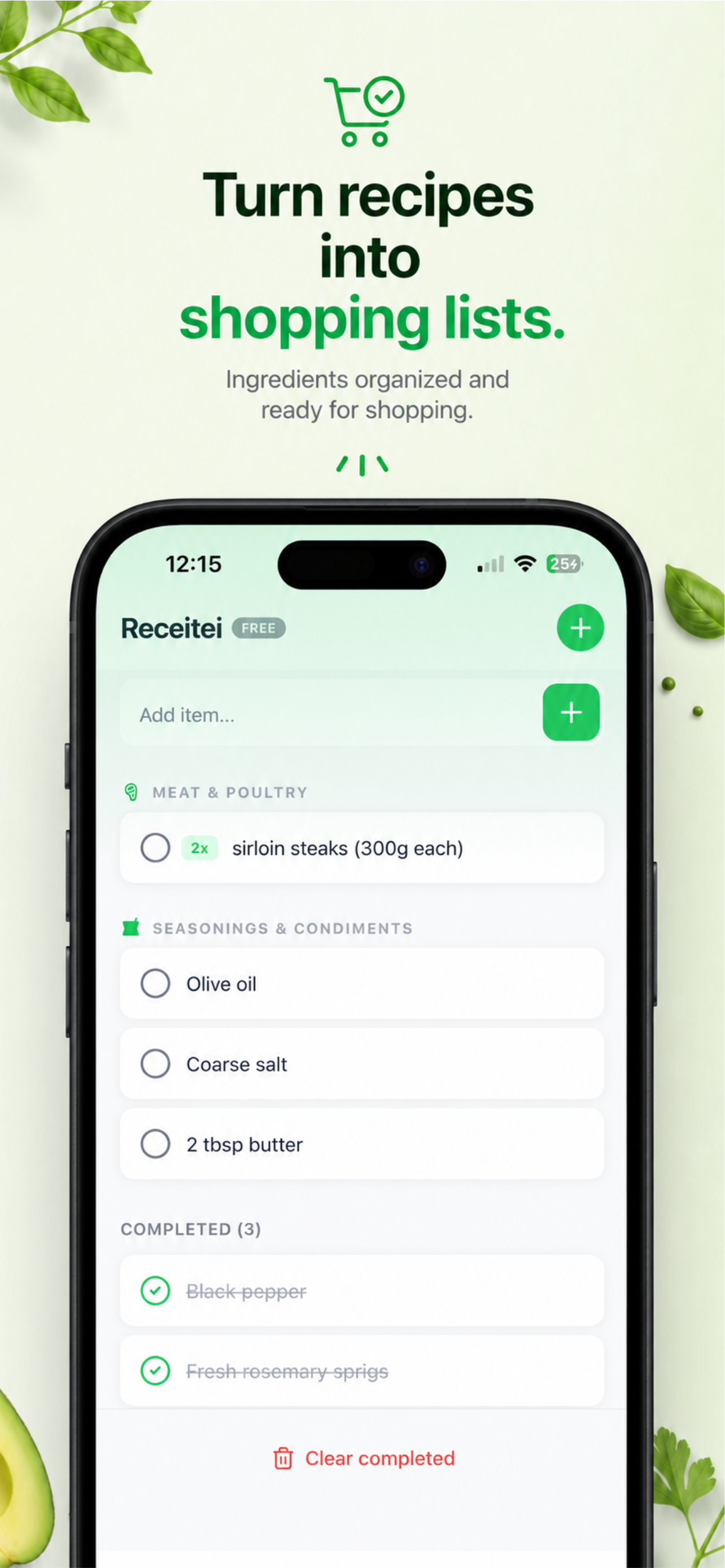 Receitei: AI Recipe Manager