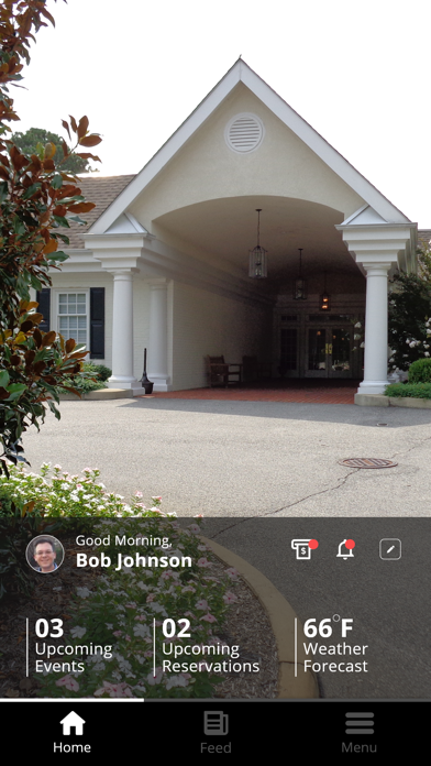 The Country Club of Petersburg app screenshot