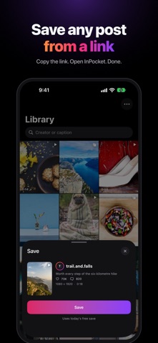 InPocket - Save for Later Screenshot 1 of 5