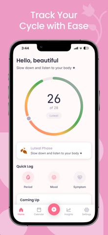 Cyla - Period & Cycle Tracker Screenshot 1 of 6