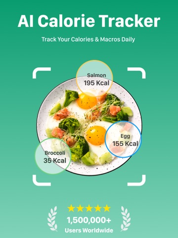 AI Calorie App - Food Scanner iPad screenshot
