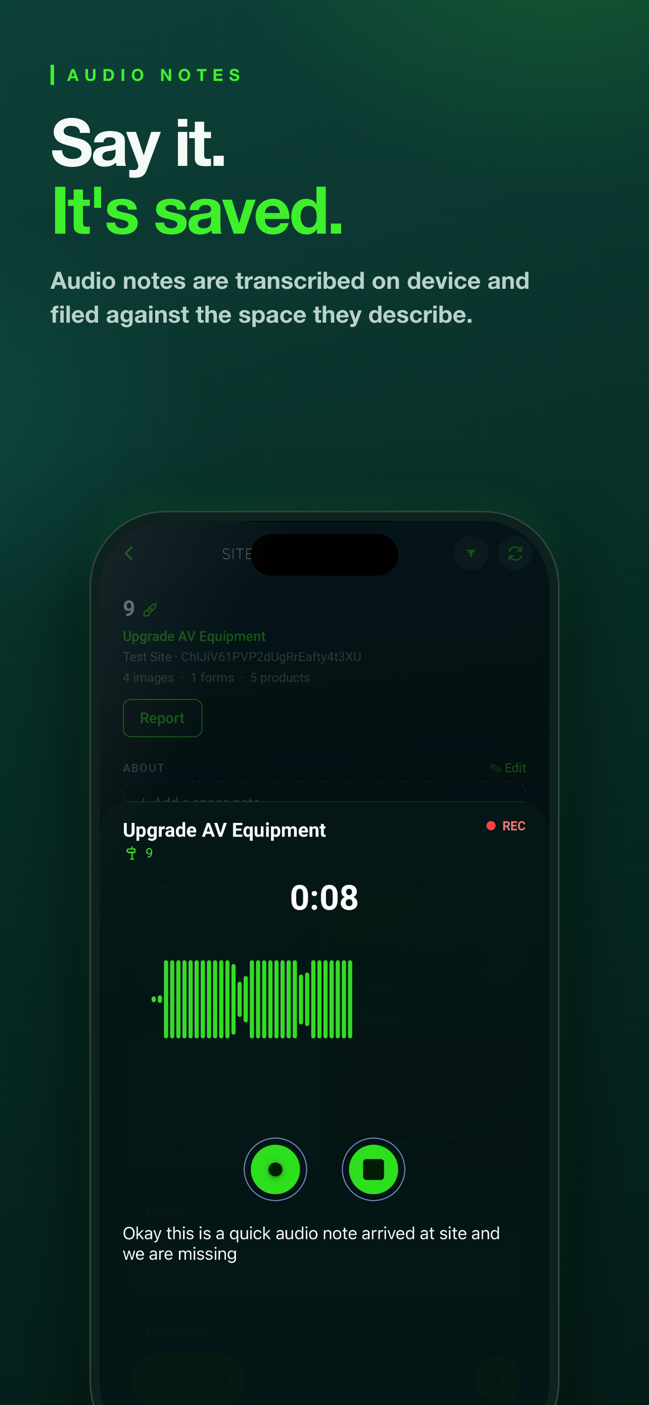 Site Survey App screenshot 11