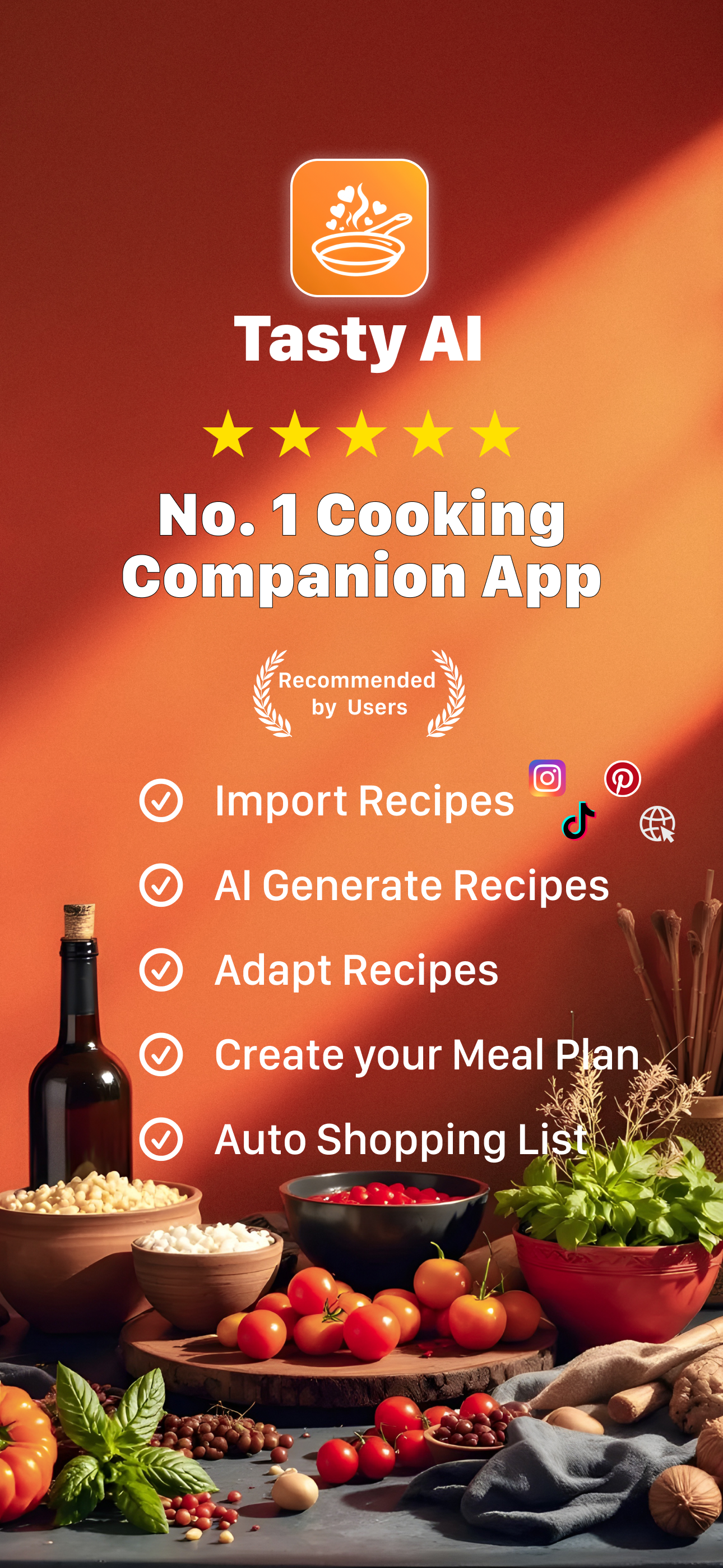 Tasty AI - Recipes & Meal Prep