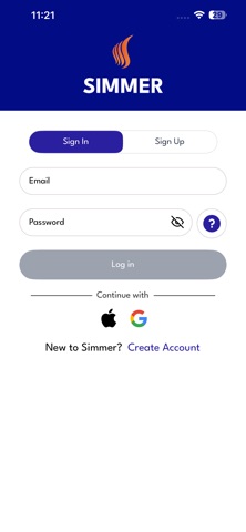 SIMMER: Financial Wellness iPhone screenshot
