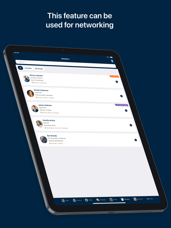 Screenshot #5 pour FBINAA Connect