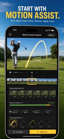 Golf Shot Tracer: Ball Flight Screenshot 2 of 10
