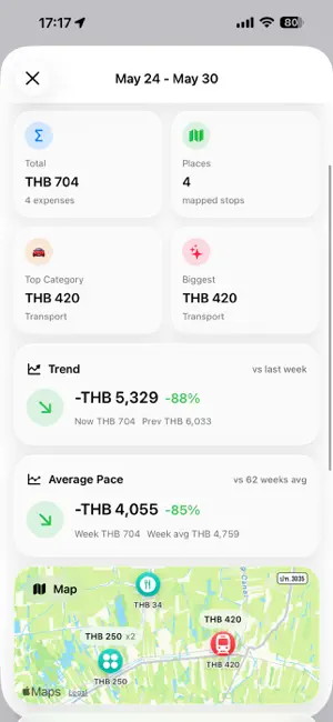 Reelspend screenshot 2