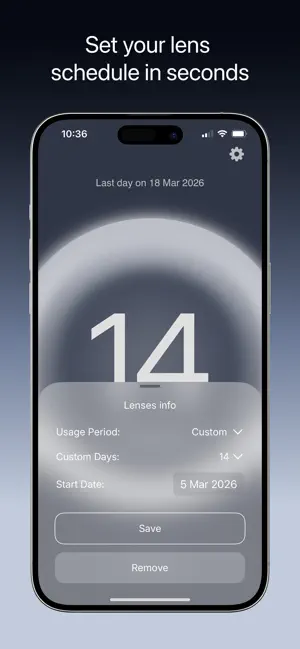 LensDays: Contact Lenses screenshot 3