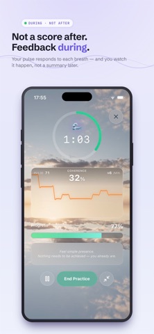 ONDA: Live Coherence & HRV Screenshot 2 of 8