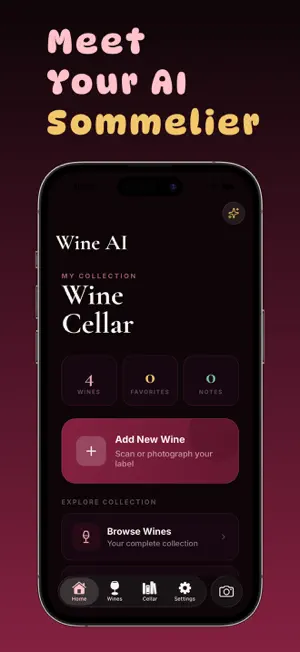Wine AI: Scanner Sommelier screenshot 1