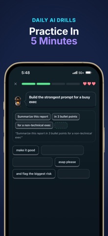 Iro AI — Learn AI Skills iPhone screenshot