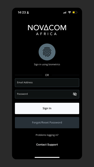NOVACOM Africa Screenshot