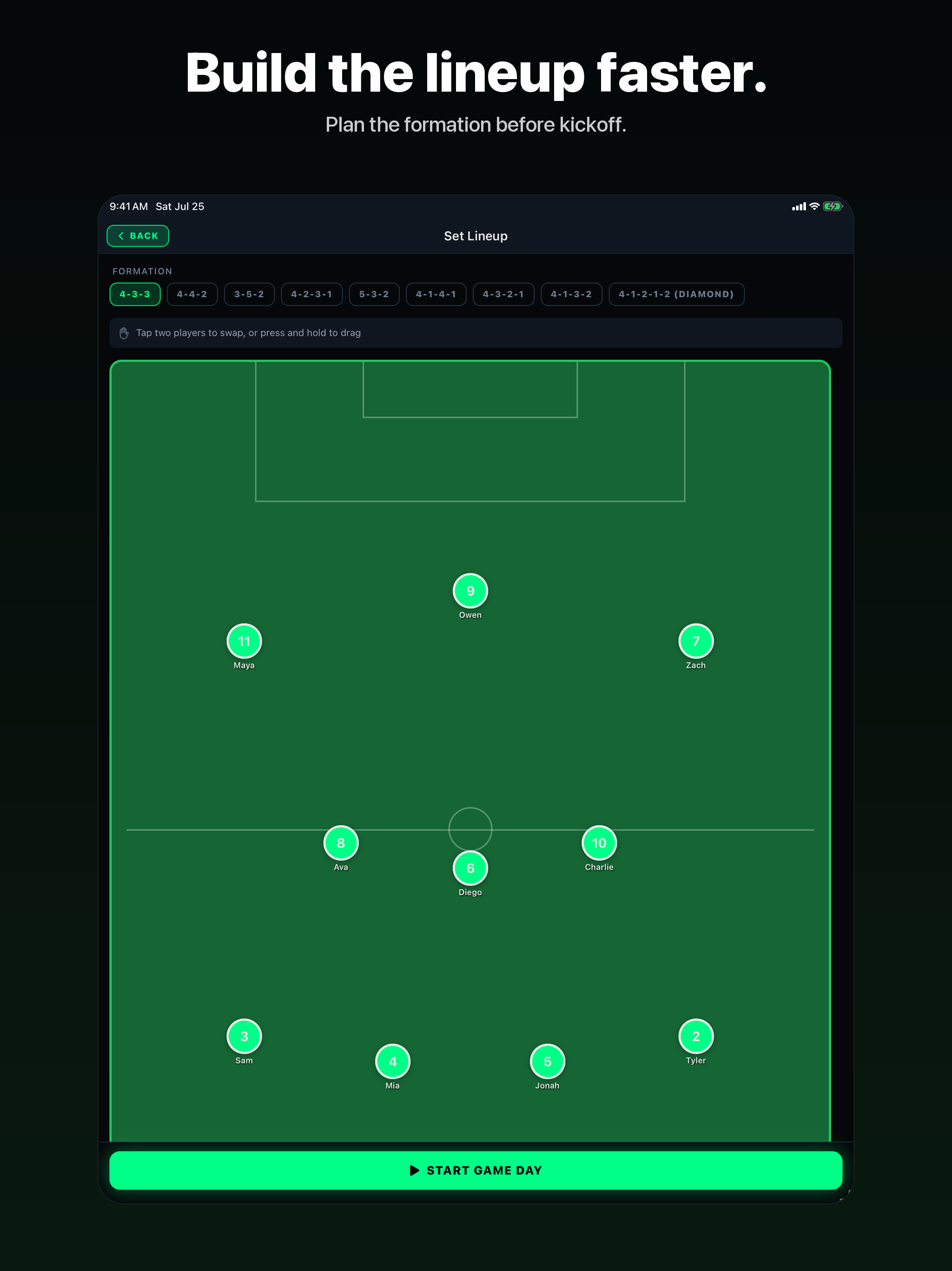 Whistled Soccer Coach screenshot 7