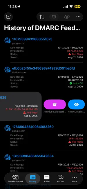 DMARC Aide screenshot 4