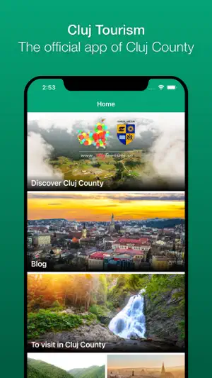 Cluj Tourism App screenshot 1