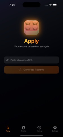 App screenshot