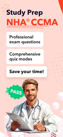 NHA CCMA Exam Prep 2026 iPhone screenshot
