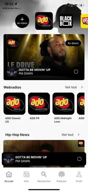 ADO screenshot 2