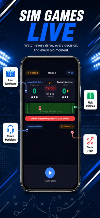 High School Football Coach screenshot 2