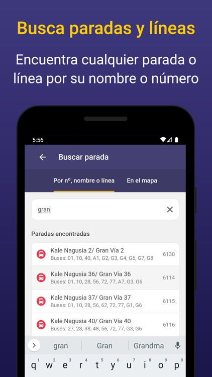 Bilbao Bus y Rutas Transporte screenshot-5