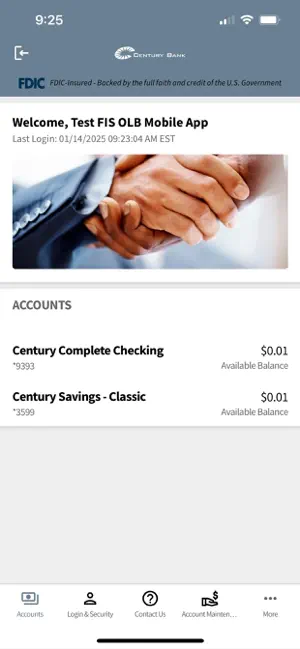 Century Bank MS screenshot 1