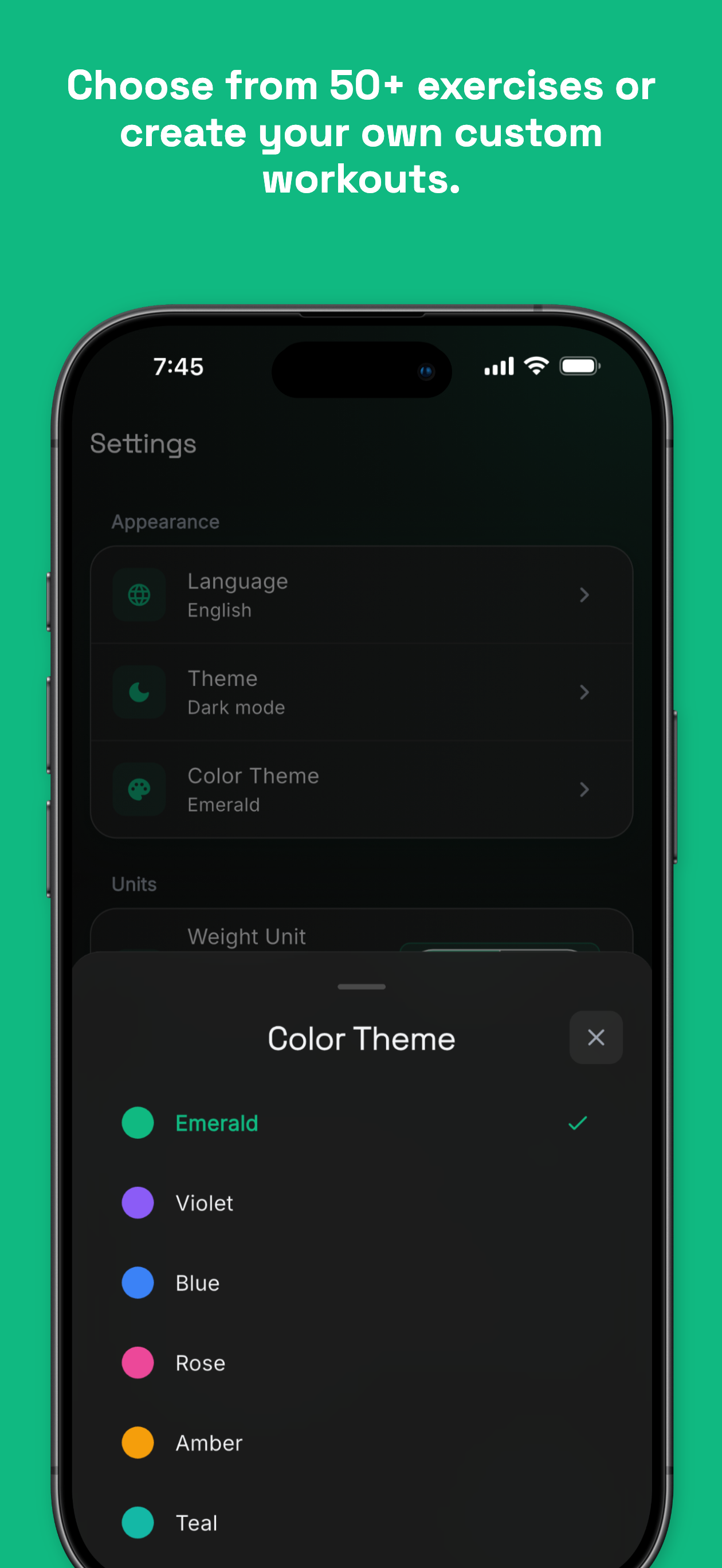 sTrain - Fitness Planner screenshot 8