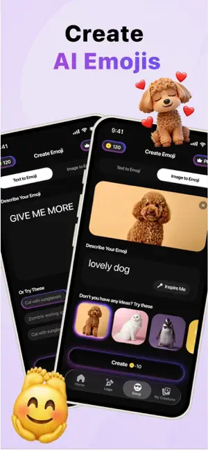 Mojis: AI Emoji & Logo Maker iPhone screenshot 3