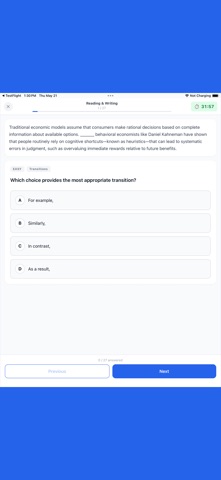 College Decoded SAT/ACT Prep iPhone screenshot