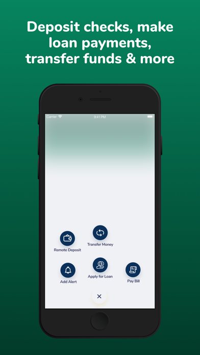 Marshland Credit Union Screenshot