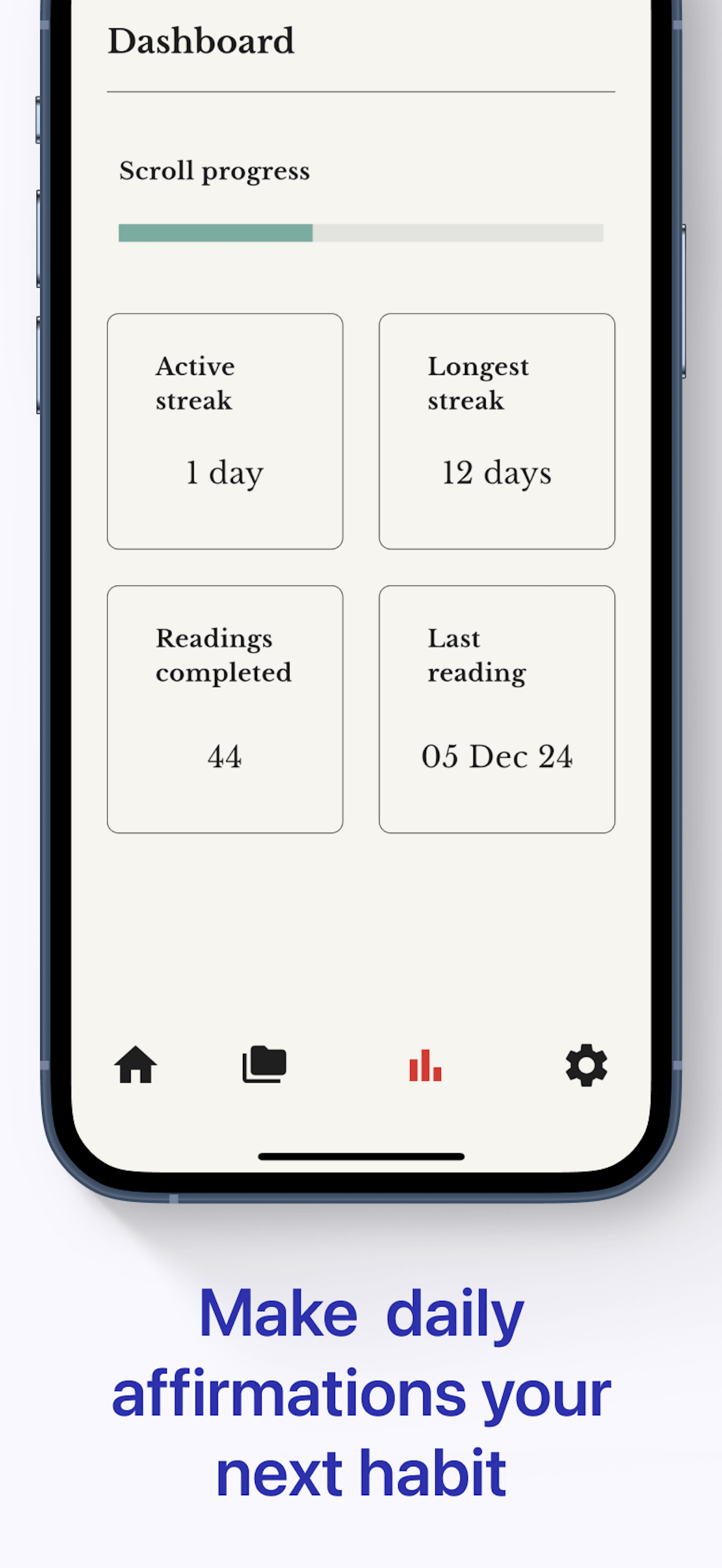 Ten Scrolls - A Daily Tracker