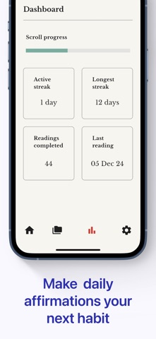 Ten Scrolls - A Daily Tracker Screenshot 6 of 6