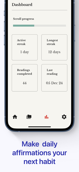Ten Scrolls - A Daily Tracker Screenshot 6 of 6