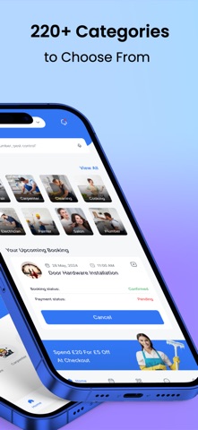 Delegate Tasks & Services screenshot