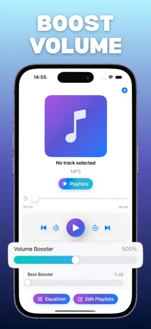 Volume Booster: Bass Booster screenshot 2