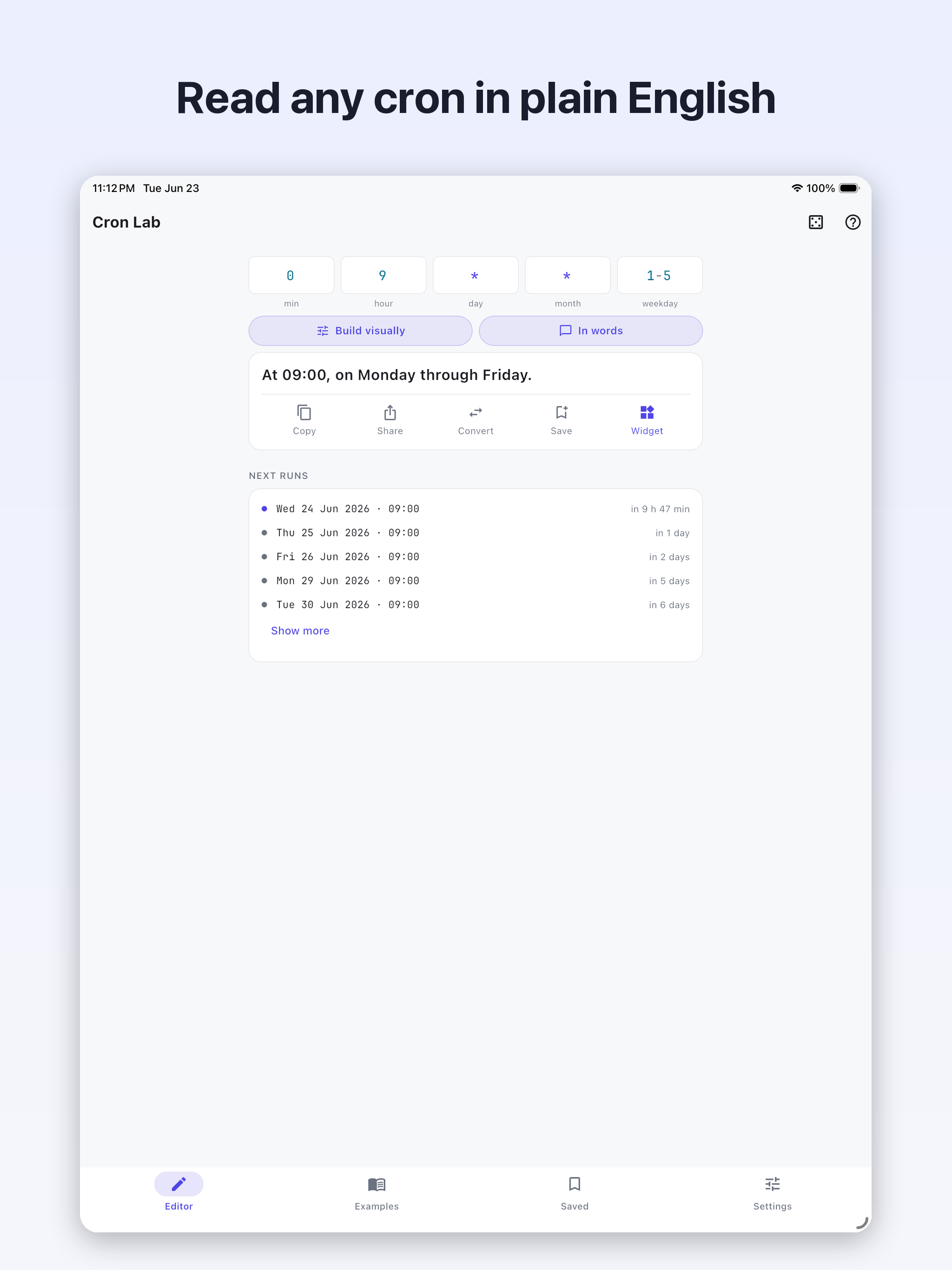 Cron Lab: Crontab Editor screenshot 7