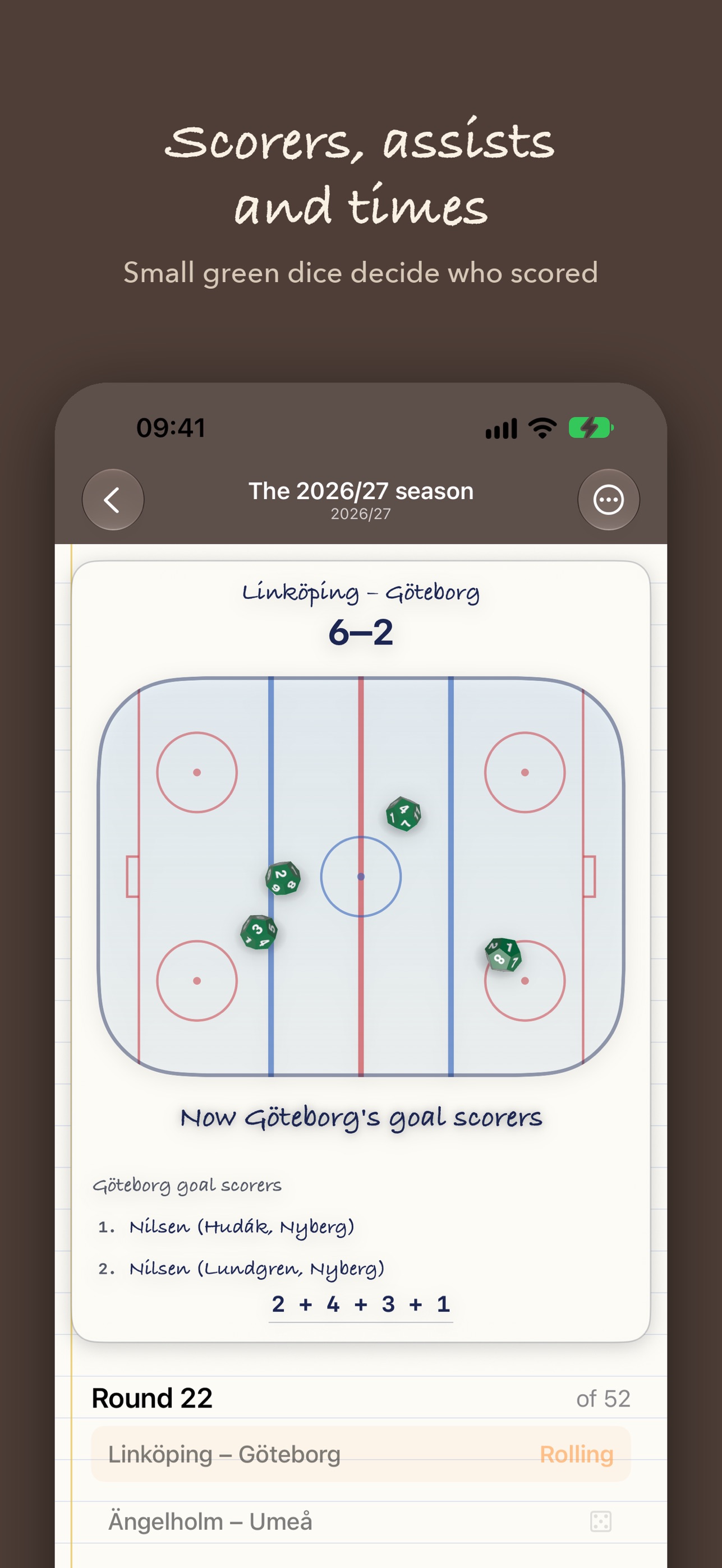 Screenshot 4 of Swedish Dice Hockey