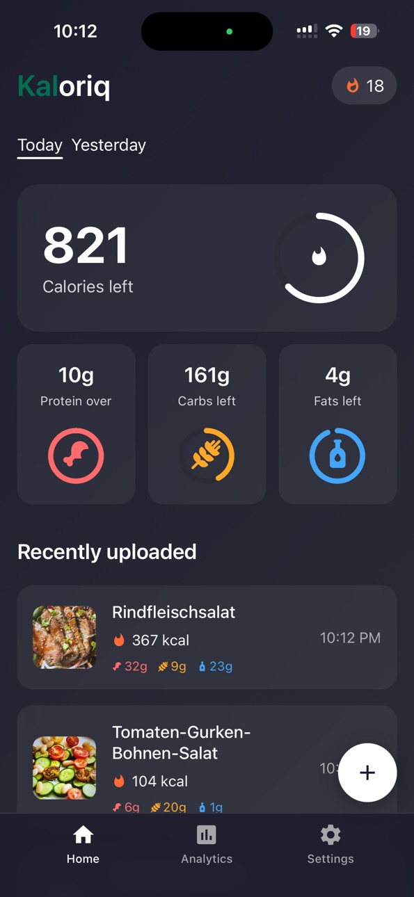 iPhone screenshot