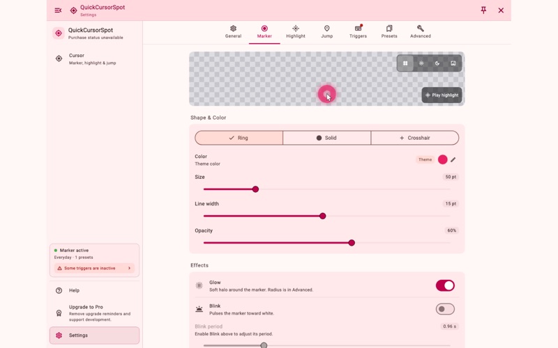 CursorSpot - Mouse Highlighter screenshot