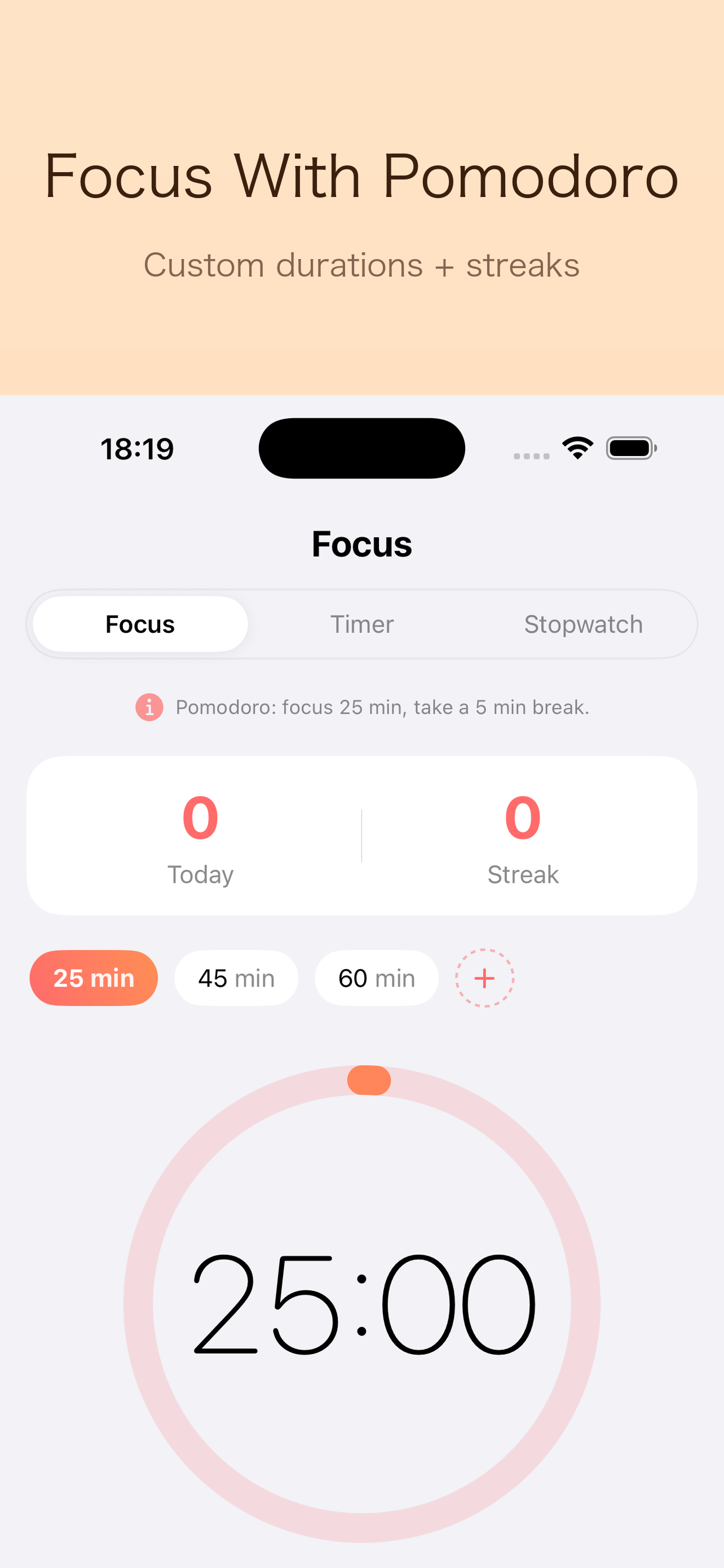 Dawn: Alarm Clock & Pomodoro