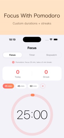 Dawn: Alarm Clock & Pomodoro Screenshot 4 of 4