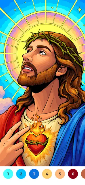 Amen Color-Bible Coloring Book screenshot 4