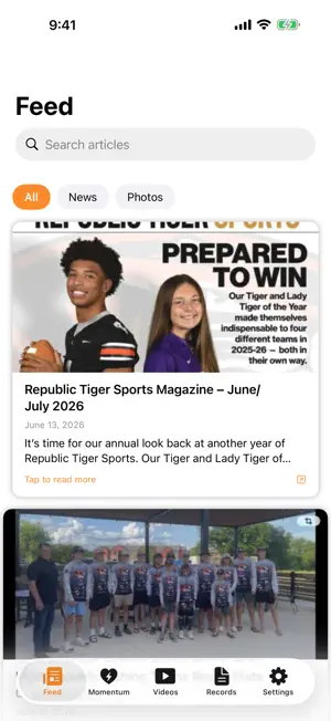 Republic Tiger Sports '25 screenshot 3