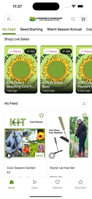 Gardener's Workshop Live Shop screenshot 2