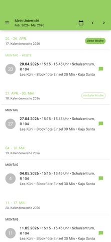 Kreismusikschule Peine iPhone screenshot