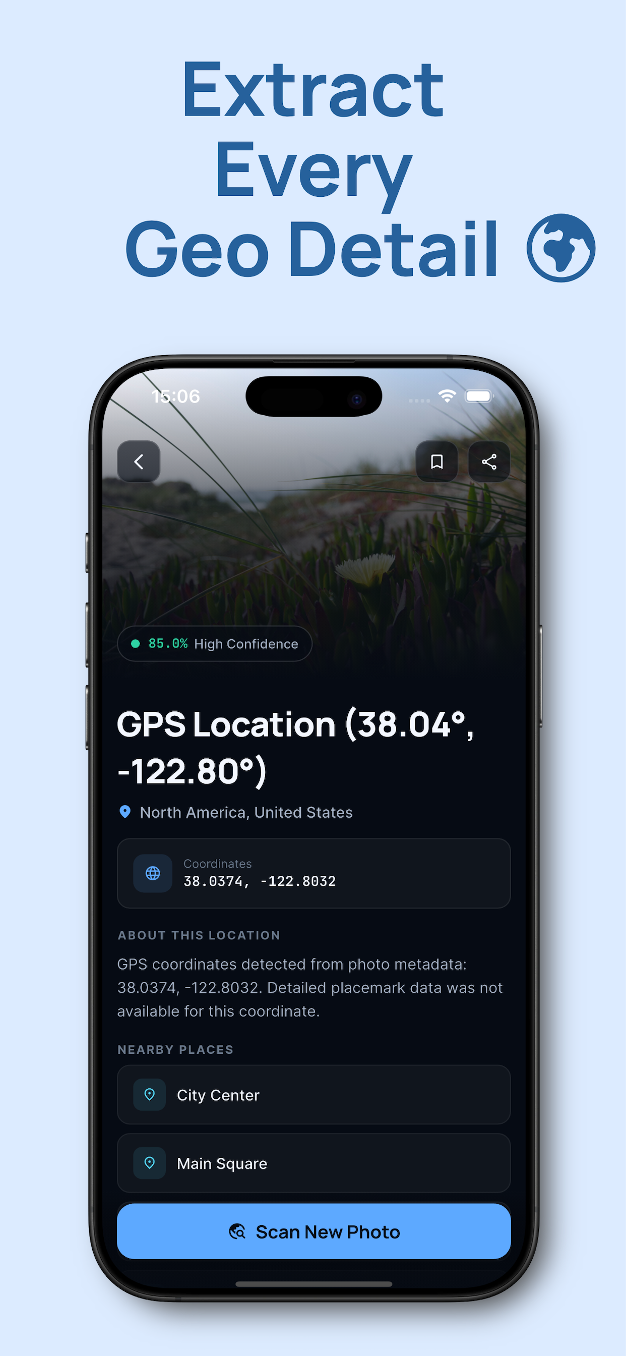 GeoSee - Photo Location Finder