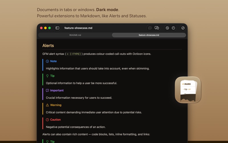 Mud: Mark Up or Down screenshot