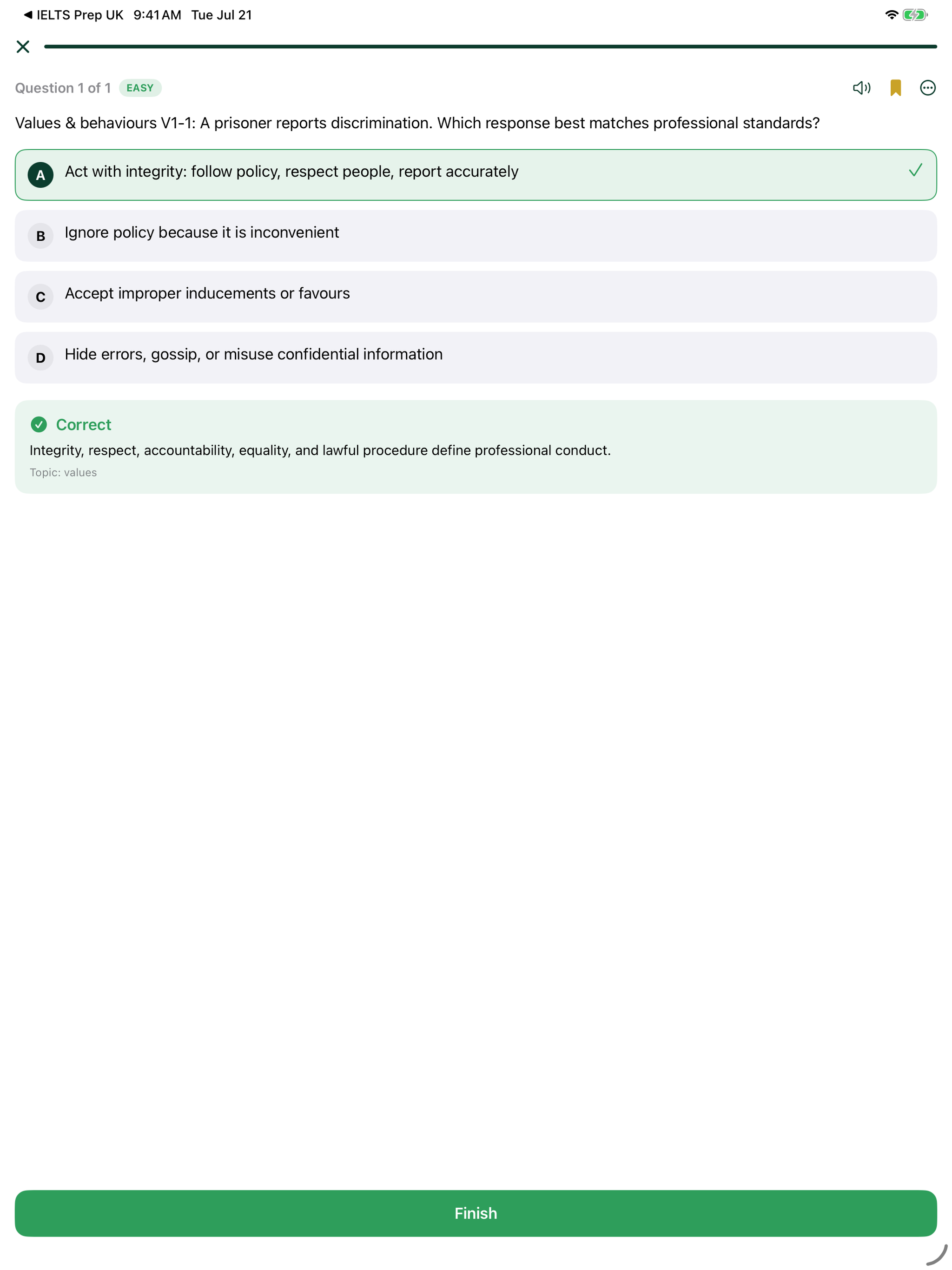 Prison Officer Selection Prep screenshot 7